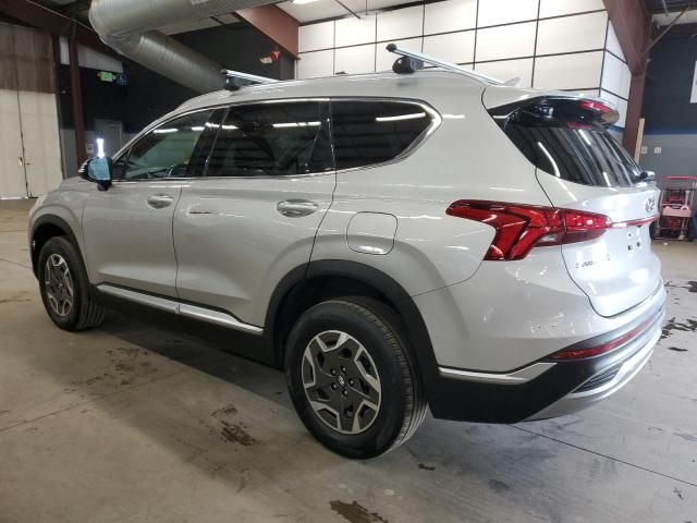 2021 Hyundai Santa FE Blue