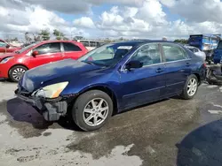 Salvage cars for sale at Orlando, FL auction: 2004 Honda Accord EX