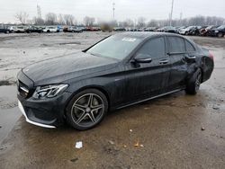 Mercedes-Benz salvage cars for sale: 2016 Mercedes-Benz C 450 4matic AMG