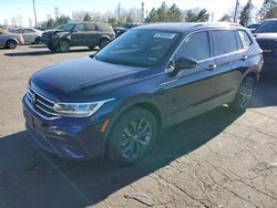 Salvage cars for sale at Denver, CO auction: 2022 Volkswagen Tiguan SE