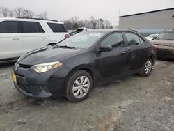 Salvage cars for sale at Spartanburg, SC auction: 2015 Toyota Corolla L