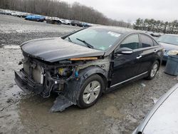 Salvage cars for sale at Windsor, NJ auction: 2013 Hyundai Sonata Hybrid