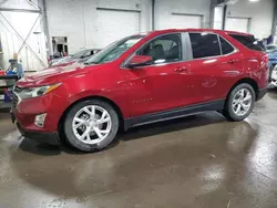 Chevrolet Equinox lt salvage cars for sale: 2021 Chevrolet Equinox LT