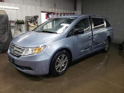 Salvage cars for sale at Elgin, IL auction: 2013 Honda Odyssey EX