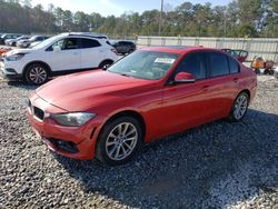 Salvage cars for sale at Ellenwood, GA auction: 2016 BMW 320 I