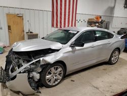 Salvage cars for sale at Des Moines, IA auction: 2019 Chevrolet Impala LS