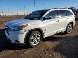 2016 Toyota Highlander Limited en venta en Greenwood, NE