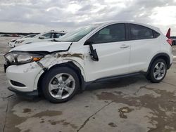 Salvage cars for sale at Grand Prairie, TX auction: 2016 Honda HR-V EX