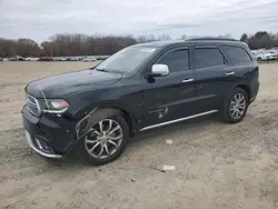 Salvage cars for sale at Conway, AR auction: 2017 Dodge Durango Citadel