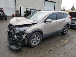 Salvage cars for sale at Woodburn, OR auction: 2019 Honda CR-V EX