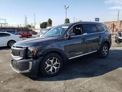 Salvage cars for sale at Wilmington, CA auction: 2022 KIA Telluride EX