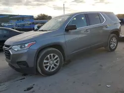 Salvage cars for sale at Orlando, FL auction: 2019 Chevrolet Traverse LS