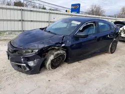 Honda salvage cars for sale: 2021 Honda Civic LX