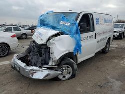 Chevrolet salvage cars for sale: 2014 Chevrolet Express G2500