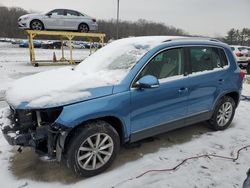 Volkswagen salvage cars for sale: 2017 Volkswagen Tiguan Wolfsburg