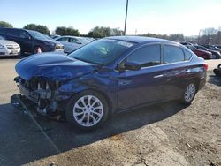 Nissan salvage cars for sale: 2018 Nissan Sentra S