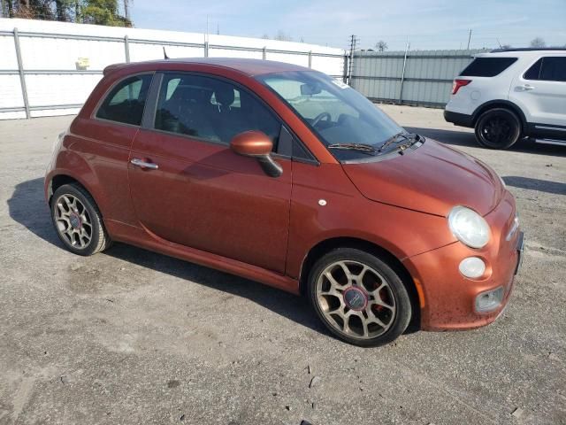 2012 Fiat 500 Sport