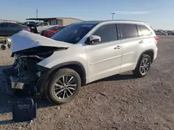 Toyota Highlander se Vehiculos salvage en venta: 2017 Toyota Highlander SE