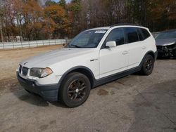 BMW salvage cars for sale: 2004 BMW X3 2.5I