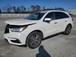 Salvage cars for sale from Copart Spartanburg, SC: 2017 Acura MDX Technology