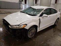 Ford salvage cars for sale: 2016 Ford Fusion Titanium