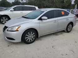 Salvage cars for sale at Ocala, FL auction: 2014 Nissan Sentra S