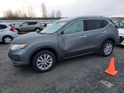 Salvage cars for sale from Copart Arlington, WA: 2017 Nissan Rogue S