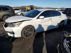 Salvage cars for sale at Assonet, MA auction: 2016 Honda Accord Sport