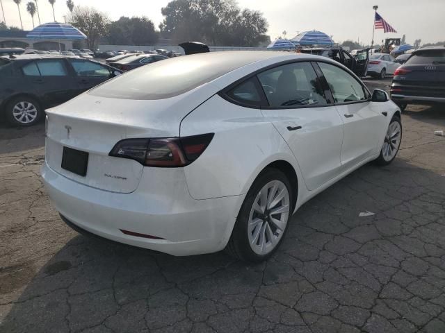 2022 Tesla Model 3