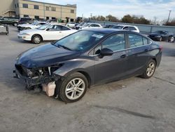 Vehiculos salvage en venta de Copart Wilmer, TX: 2017 Chevrolet Cruze LT