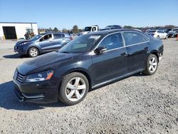 Salvage cars for sale at Lumberton, NC auction: 2014 Volkswagen Passat S