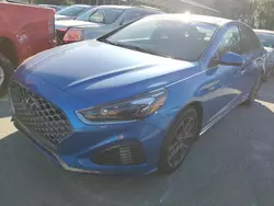 Vehiculos salvage en venta de Copart Savannah, GA: 2019 Hyundai Sonata Limited Turbo