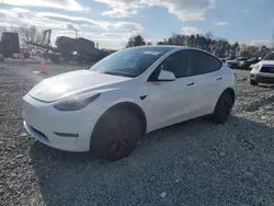 Salvage cars for sale at Mebane, NC auction: 2024 Tesla Model Y