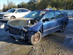 Salvage cars for sale at Savannah, GA auction: 2007 Toyota Corolla CE