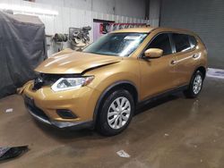 Salvage cars for sale at Elgin, IL auction: 2015 Nissan Rogue S