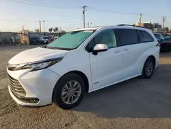 2021 Toyota Sienna LE en venta en Los Angeles, CA