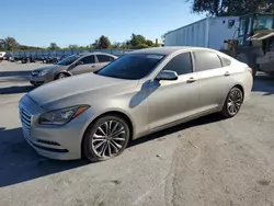 Salvage cars for sale at Orlando, FL auction: 2015 Hyundai Genesis 3.8L