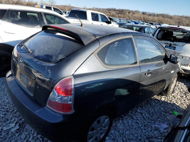 2010 Hyundai Accent Blue