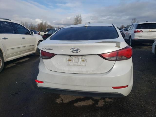 2016 Hyundai Elantra SE