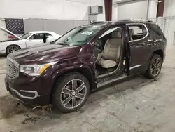 Salvage cars for sale at Avon, MN auction: 2018 GMC Acadia Denali