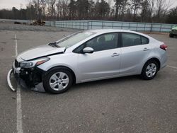 2017 KIA Forte LX en venta en Glassboro, NJ