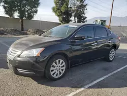 Salvage cars for sale at Rancho Cucamonga, CA auction: 2015 Nissan Sentra S