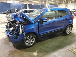 Salvage cars for sale at Woodhaven, MI auction: 2019 Ford Ecosport SE