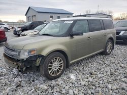 Salvage cars for sale at Barberton, OH auction: 2013 Ford Flex SEL