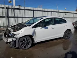 Honda Civic ex salvage cars for sale: 2015 Honda Civic EX