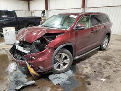 Salvage cars for sale at Pennsburg, PA auction: 2014 Toyota Highlander Limited