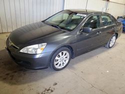 Honda salvage cars for sale: 2007 Honda Accord EX