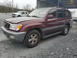 Toyota Land Cruiser Vehiculos salvage en venta: 1998 Toyota Land Cruiser