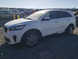 Salvage cars for sale from Copart Earlington, KY: 2019 KIA Sorento LX