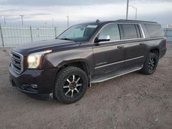 Salvage cars for sale at Greenwood, NE auction: 2015 GMC Yukon XL K1500 SLT